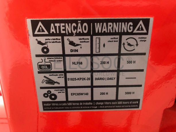 Rachador Lenha Agriduarte · Ano 2006