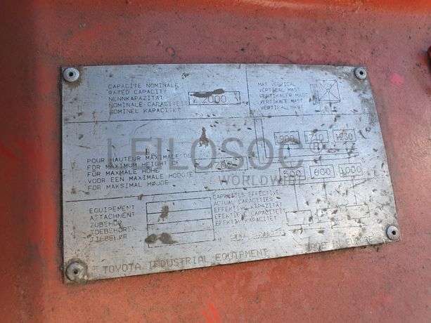 Empilhador Toyota 20