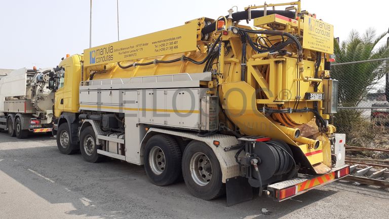 Scania R420 de Hidroaspiração