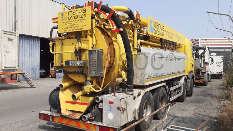 Scania R420 de Hidroaspiração