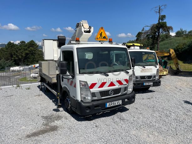 Nissan Cabstar 35.12 com Cesta Elevatória · Ano 2014
