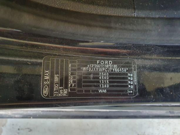 Ford S-Max · Ano 2015