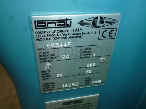 Teares Circulares e Máquinas