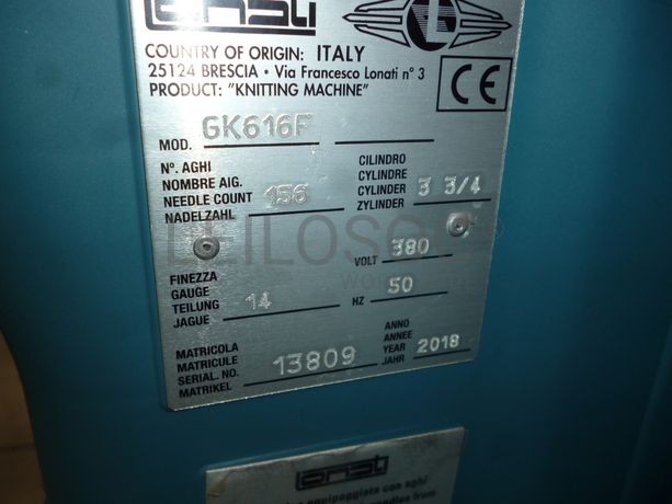 Teares Circulares e Máquinas