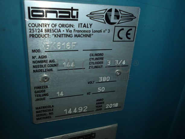 Teares Circulares e Máquinas