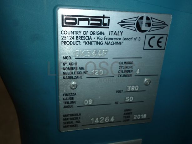 Teares Circulares e Máquinas