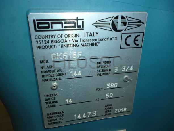 Teares Circulares e Máquinas