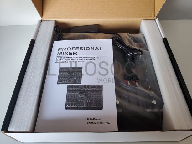 Mesa Mistura Profissional 6 Canais