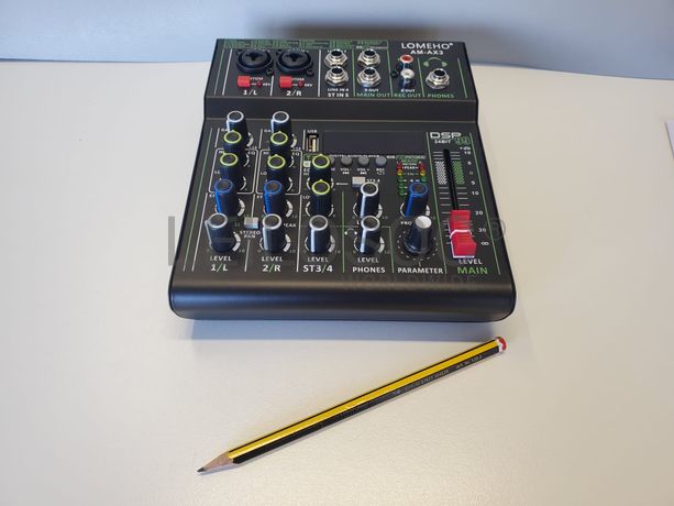 Mesa Mistura Profissional 4 Canais