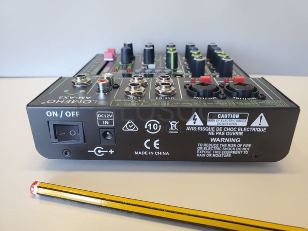 Mesa Mistura Profissional 4 Canais