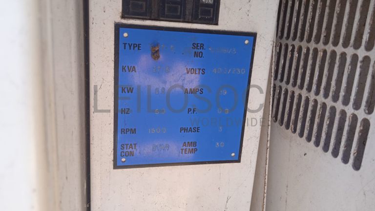 Gerador Stamford 27 kVA