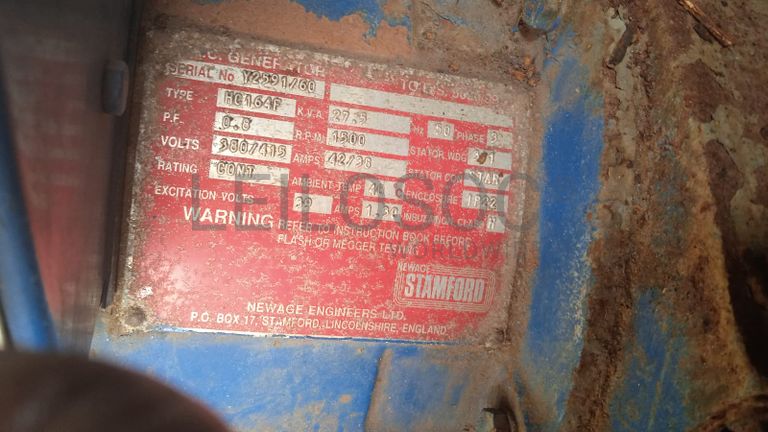 Gerador Stamford 27 kVA