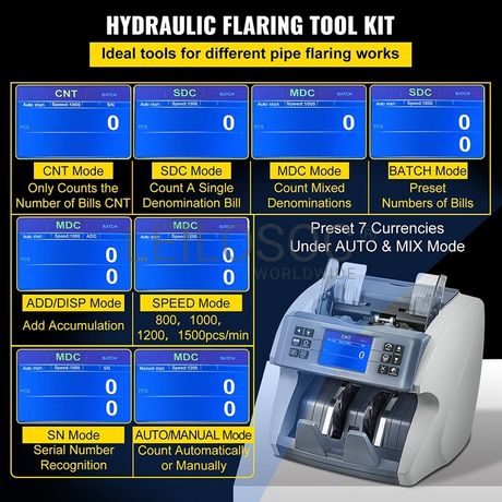 Máquina Profissional de Contagem