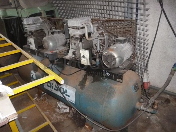 Compressor + Serrote de fita + Equipamentos Diversos