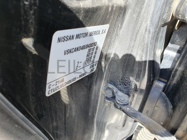 LEILÃO SUSPENSO · Nissan Navarra 3000 V6 · Ano 2011