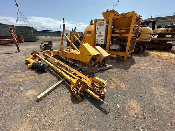 Central betão de 15 m3/h.