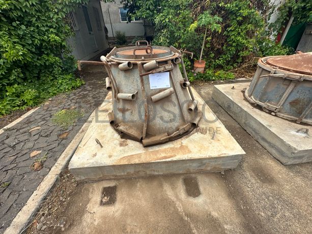 Moldes para pré-fabricados - Cone Excêntrico de 1m (h=0,8m)