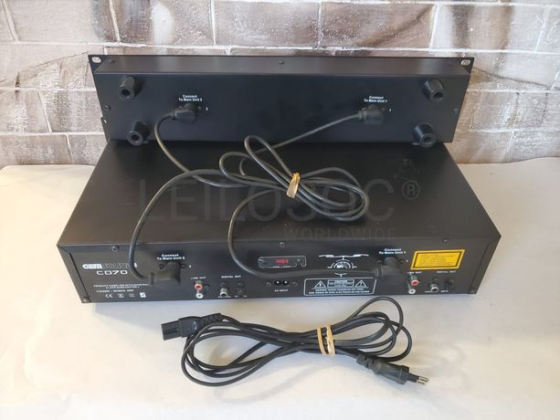 Conjunto Profissional CD-70 Dual CD Player