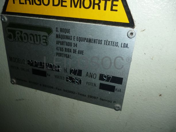 Máquina de dobrar e embalar