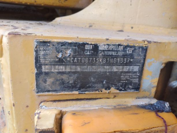 Dumper CATERPILLAR 735 - Lote 15