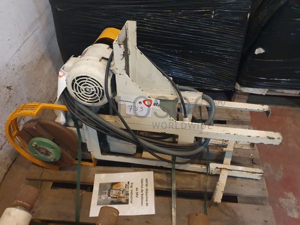 Máquina Fabrico Bobines