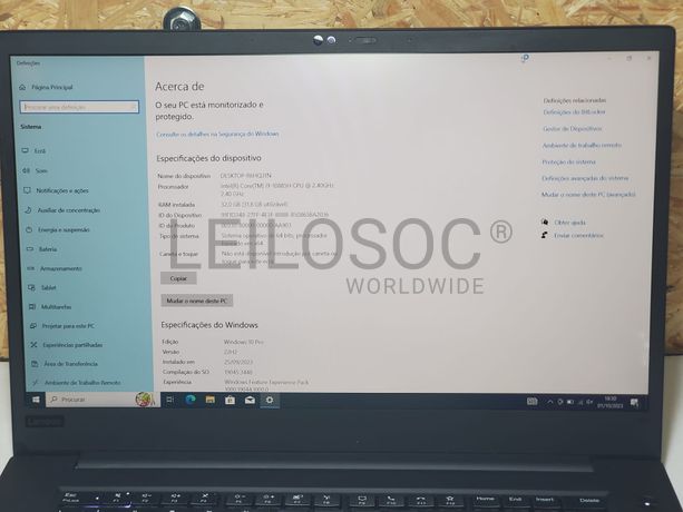 Portátil Lenovo ThinkPad P1 G3