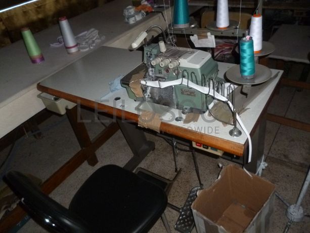 Totalidade dos Lotes · Equipamentos Indústria Têxtil · Vestuário