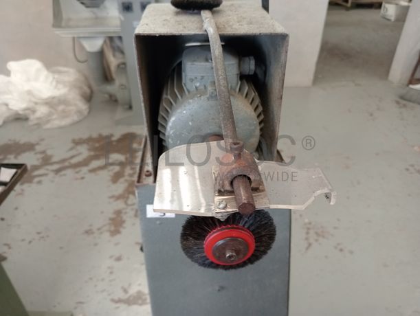 Prensa para solas + Máquina de limpar cola + Máquina de meter fita