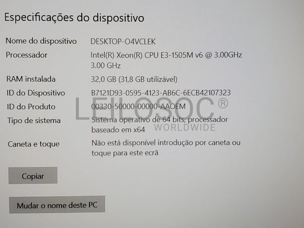 Portátil Fujitsu H770