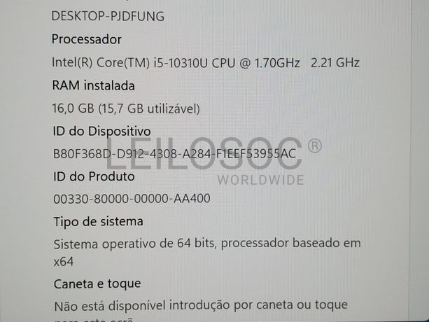 Portátil Lenovo Thinkpad T14