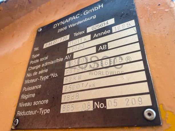 Pavimentadora Dynapac