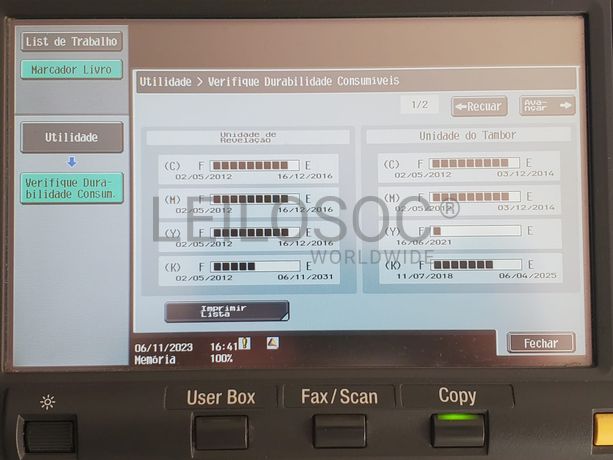 Impressora Multifunções Konica Minolta