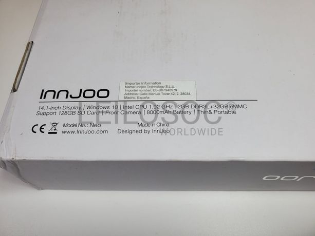 Portátil Innjoo Neo