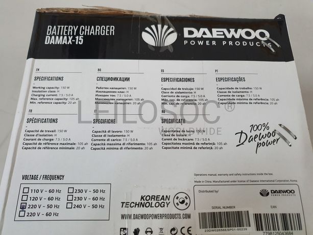 CARREGADOR A BATERIA