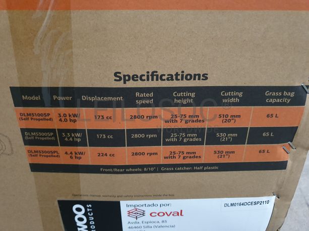 MÁQUINA CORTAR RELVA