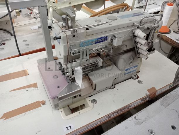 Máquinas de ponto corrido · Máquina de recobrimento