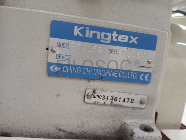 Máquinas de ponto corrido · Máquina de recobrimento