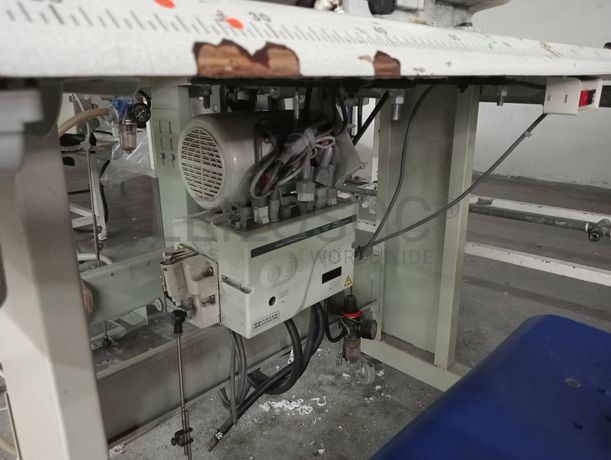 Máquinas de recobrimento + Máquina de corte e cose