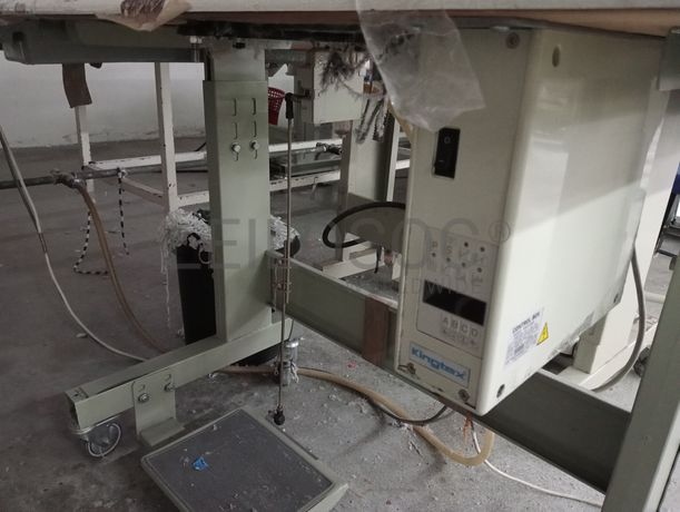 Máquinas de recobrimento + Máquina de corte e cose