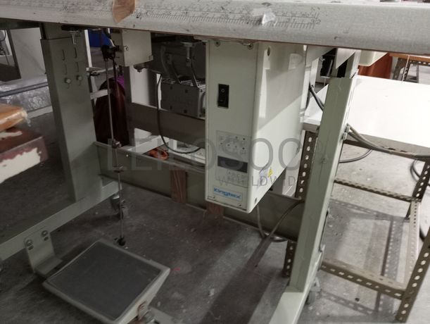 Máquinas de recobrimento + Máquina de corte e cose