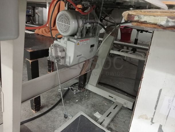 Máquinas de recobrimento + Máquina de corte e cose