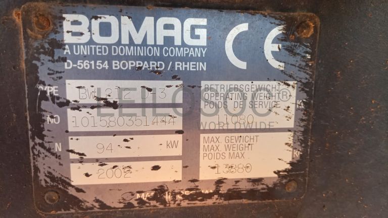Cilindro Bomag BW212D-3