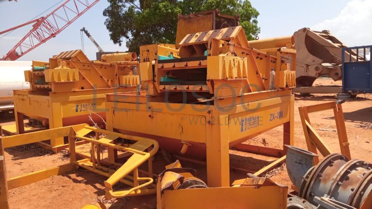 Máquina de lavar areia