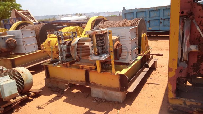 Guincho com motor trifásico