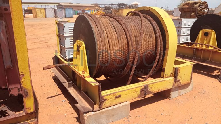 Guincho com motor trifásico