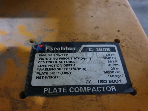 Placa Compactadora Excalibur