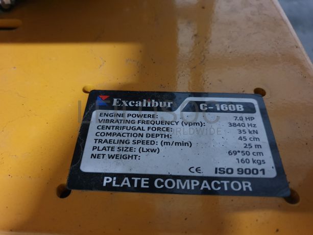 Placa Compactadora Excalibur