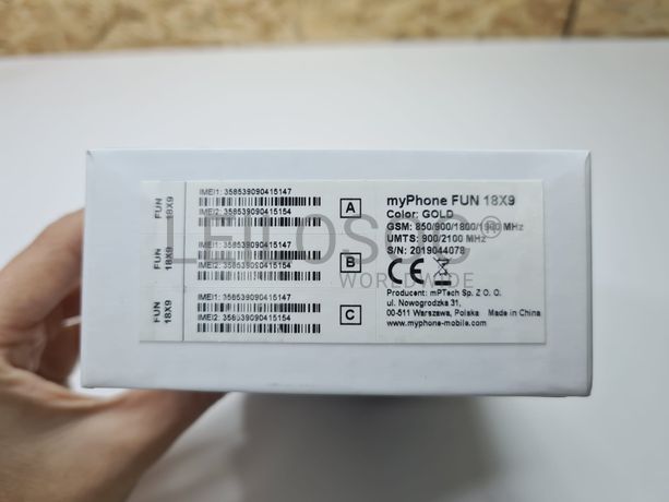 Telemóvel myPhone Fun 18X9