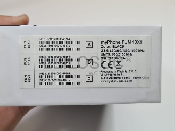 Telemóvel myPhone Fun 18X9