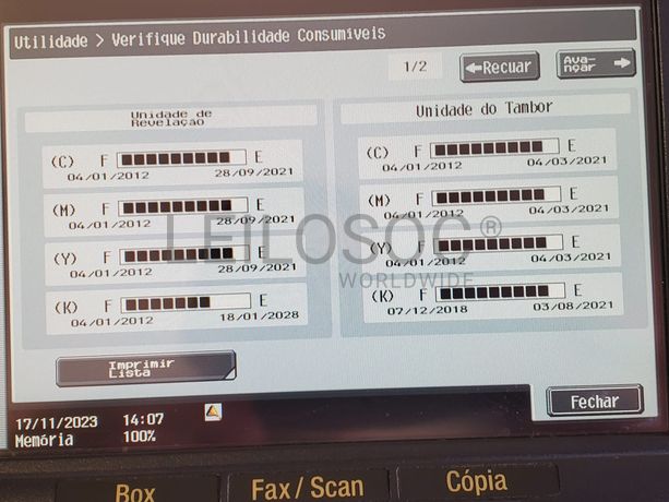 Impressora Multifunções Konica Minolta C360